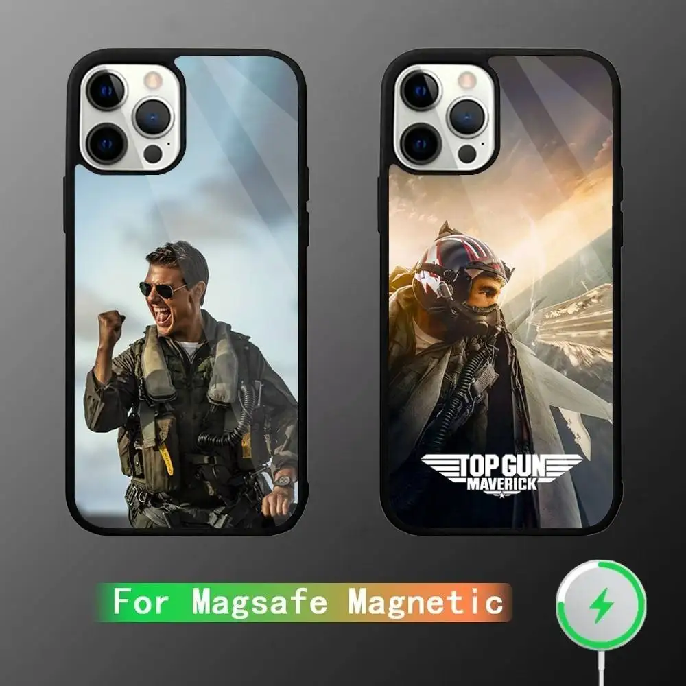 

Top G-Gun Maverick Phone Case For iPhone 16,15,14,13,12,11,Pro,Max,Plus,Mini,SE New Magsafe Magnetic Wireless Charging