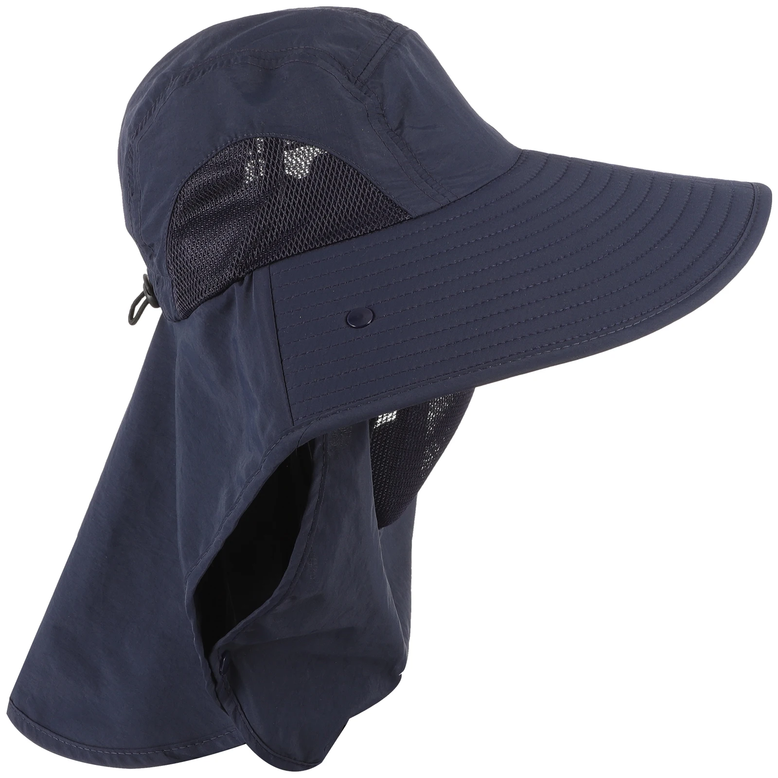 

Breathable Wide Brim Sun Hat Uv Protection Summer Fishing Outdoor Cap Lightweight Foldable Sunshade Cap For Hiking Camping Beach