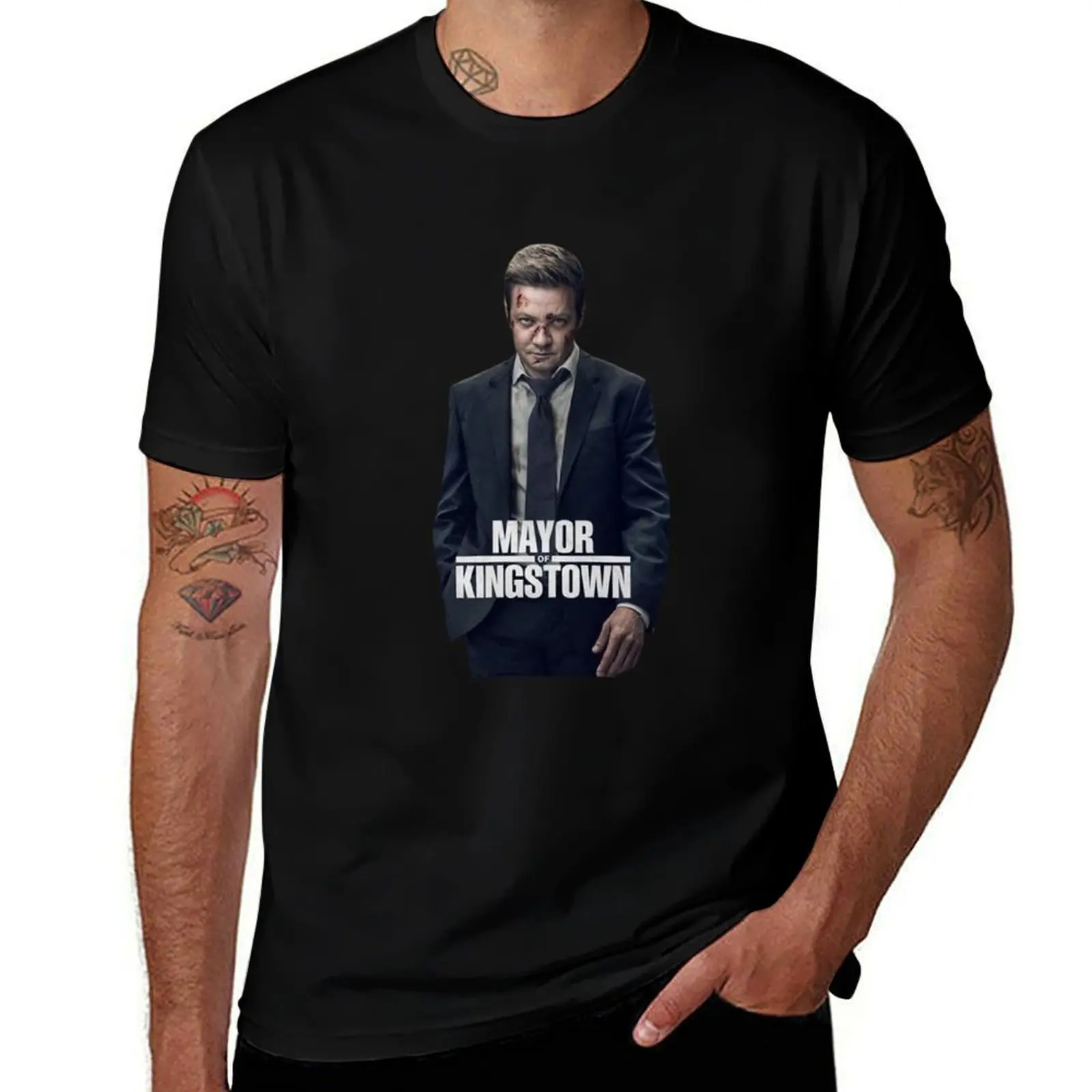 

Mayor of Kingstown T-Shirt Man t-shirt new gifts and t-shirts valentines boutique clothes for a boy mens tall t shirts