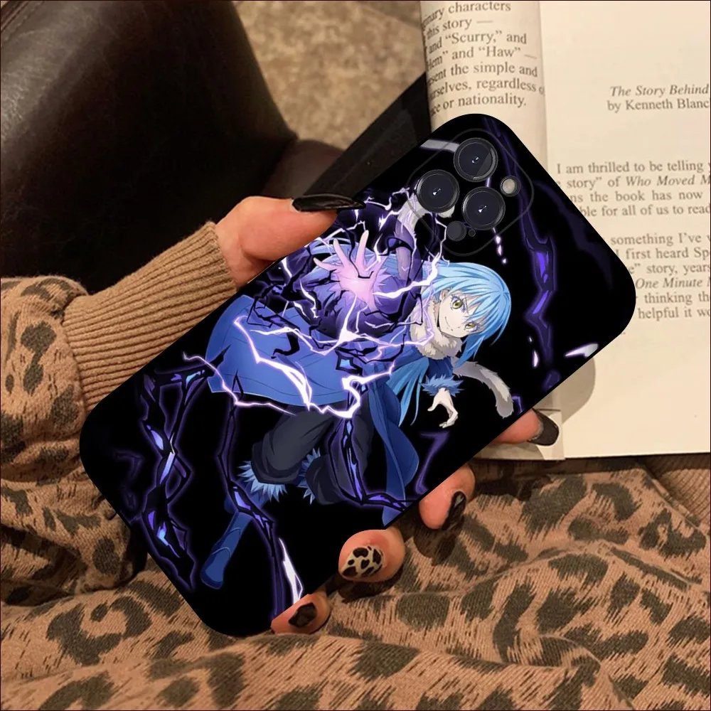 Tensei Shitara Slime Datta Ken Phone Case For iPhone 15 14 11 12 13 Mini Pro XS Max Cover 6 7 8 Plus X XR SE 2020 Funda Shell