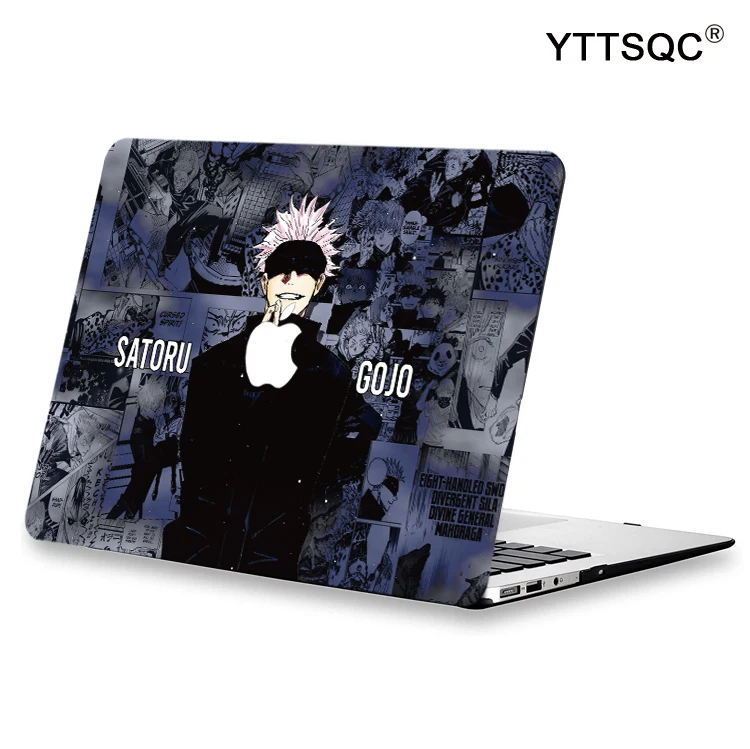 Imagem -02 - Concha Dura para Laptop Jujutsu Kaisen Anime Satoru Gojo Capa para Macbook Air m2 m1 Pro 13 14 16 Mac A2681 A2337 A2338 A2681