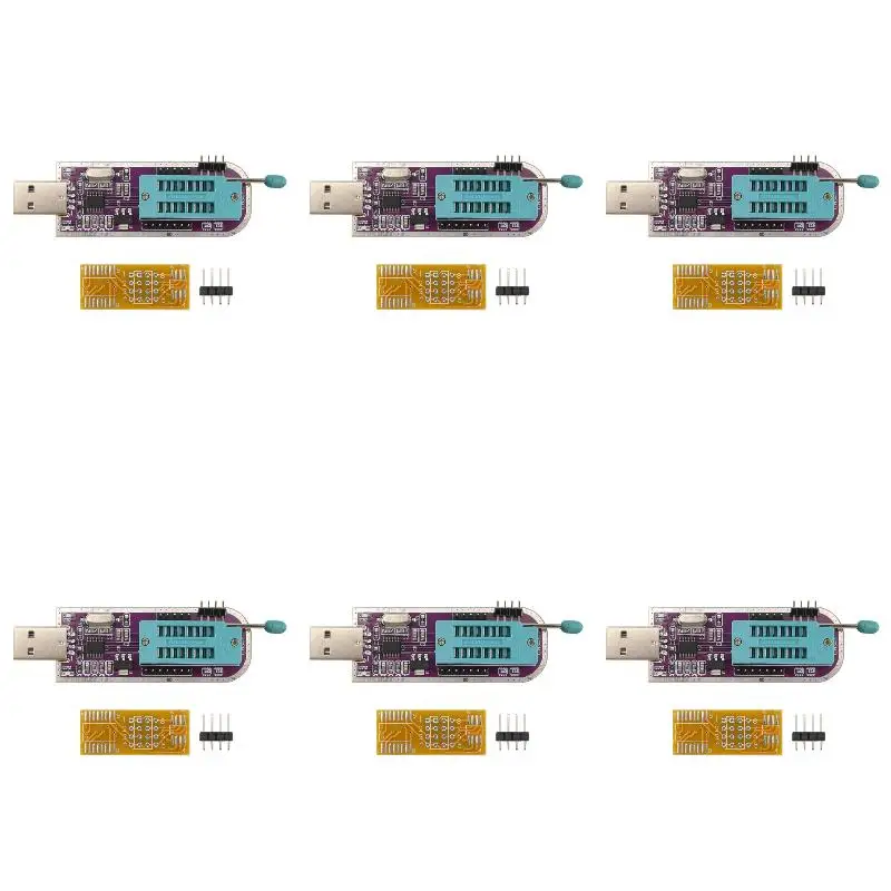 6Pack X(CH347 High-Speed Programmer Module TTL EEPROM 25 SPI Flash 24