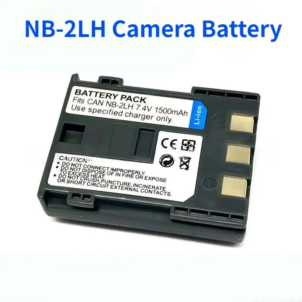 1500mah NB-2LH NB 2L 2LH NB-2L Battery for Canon EOS Rebel XT XTi 350D 410D G7 G9 S70 S80 ZR500 ZR950 ZR960 HG10 with Charger