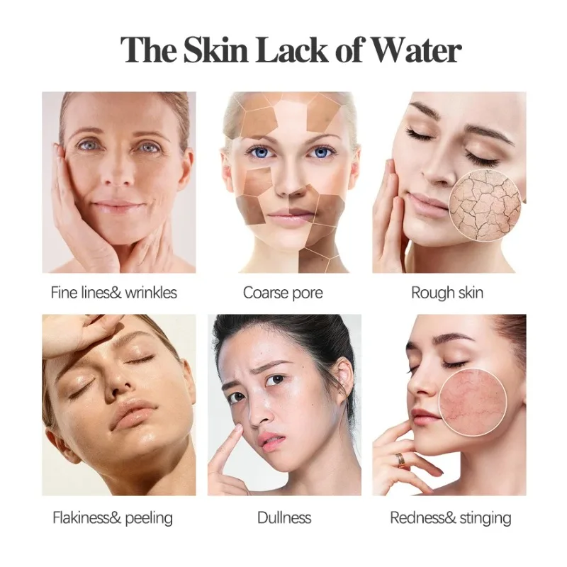 2025 Hot 3 In1 Hot and Cold Face Steamer With 8x Magnifying Lamp Ring Light for Salon Sauna Vapor Ozone Vaporizer Facial Steamer