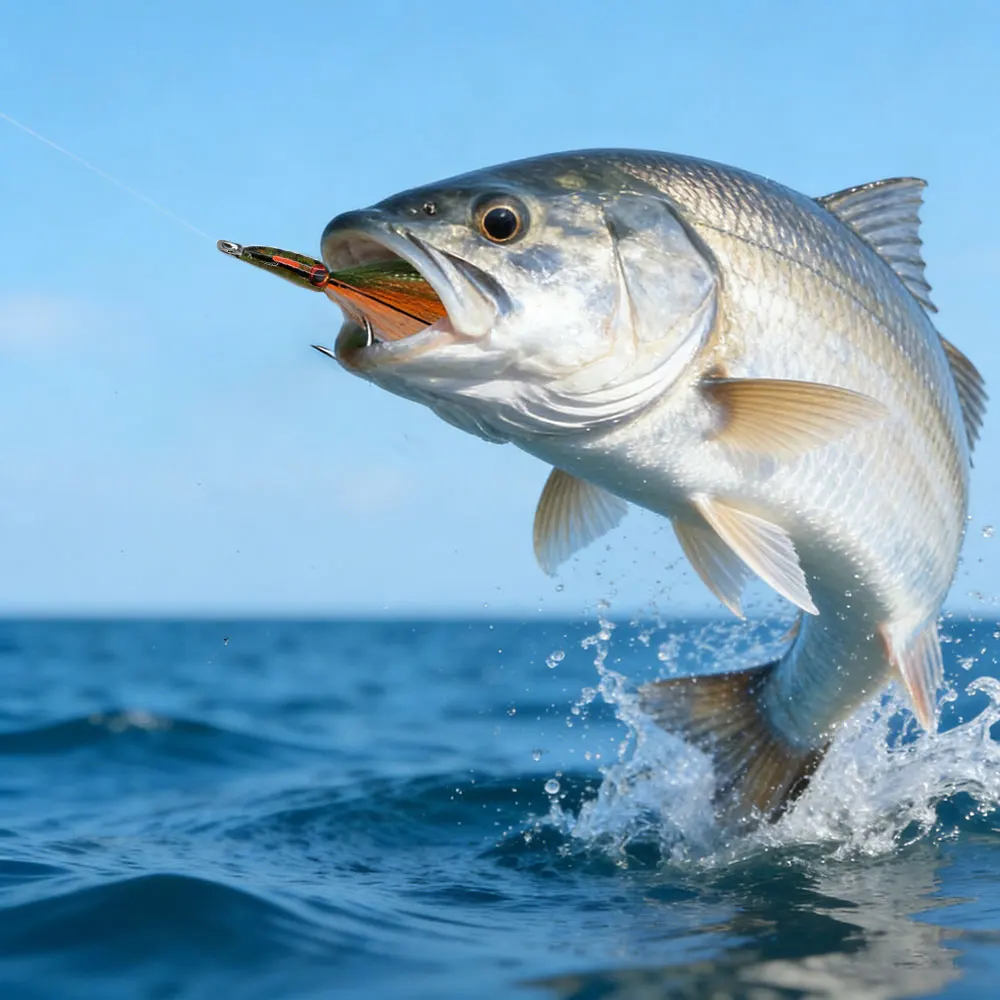 6/0 Leuchtender UV 5,89 Zoll Langer Mund Großer Köderfisch Streamer Fliege mit Epoxid 3D Fischaugen für Hecht, Meer, Tarpon, Salzwasser-Angelköder – Detail 9