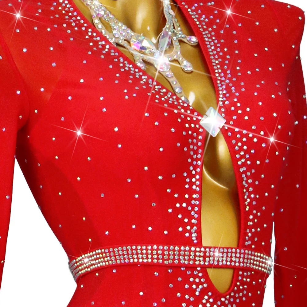 Nouvelles robes de danse latine femmes compétition jupe à franges filles vêtements Sexy Samba Midi Costume femme Cabaret tenues de scène de bal