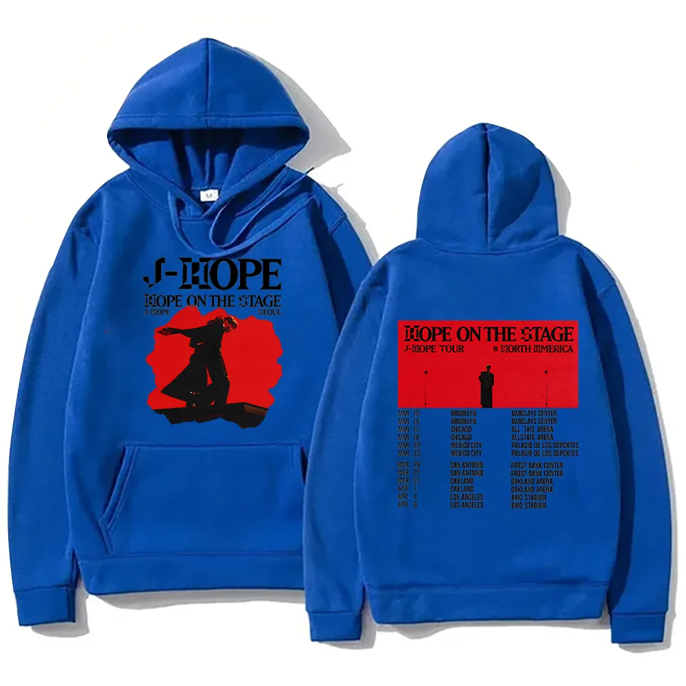 Kpop J-Hope Neue Hoodies J-Hope Hope on The Stage Tour 2025, Sweatshirts, Unisex, Freizeitkleidung, Hip-Hop-Mode, ästhetischer Pullover