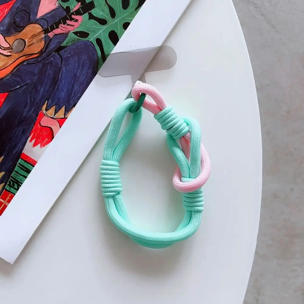 

Cute Colour Mobile Phone Lanyard Nylon Dopamine Phone Case Accessory Pendant Wrist Strap Phone