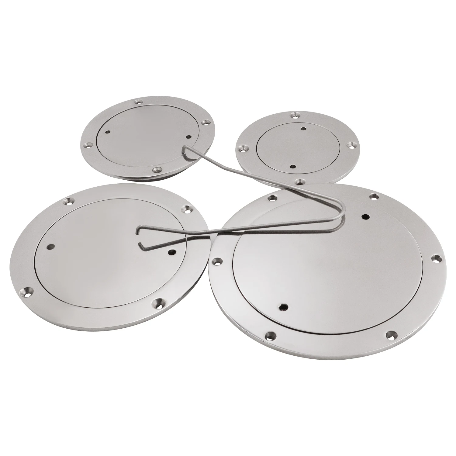 

3/4/5/6 Inch Marine Boat Floor Deck Round Access Hatch Stainless Steel 316 Boat Deck Plate Boat Accessories