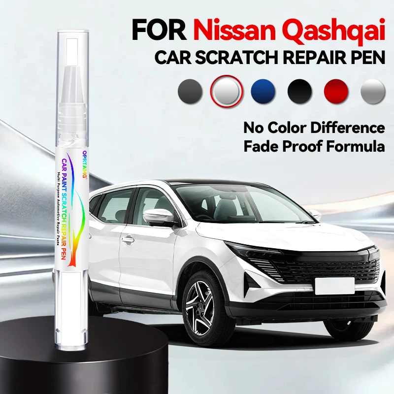 

Ручка-корректор для ремонта автомобильной краски для Nissan Qashqai 1996-2026: аксессуары для устранения царапин, цвета: белый, черный, серебристый