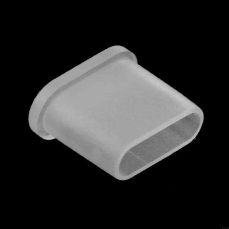 

10Pieces Durable Dust Plug Protector Cover for USB Type-C Male Port 67JA