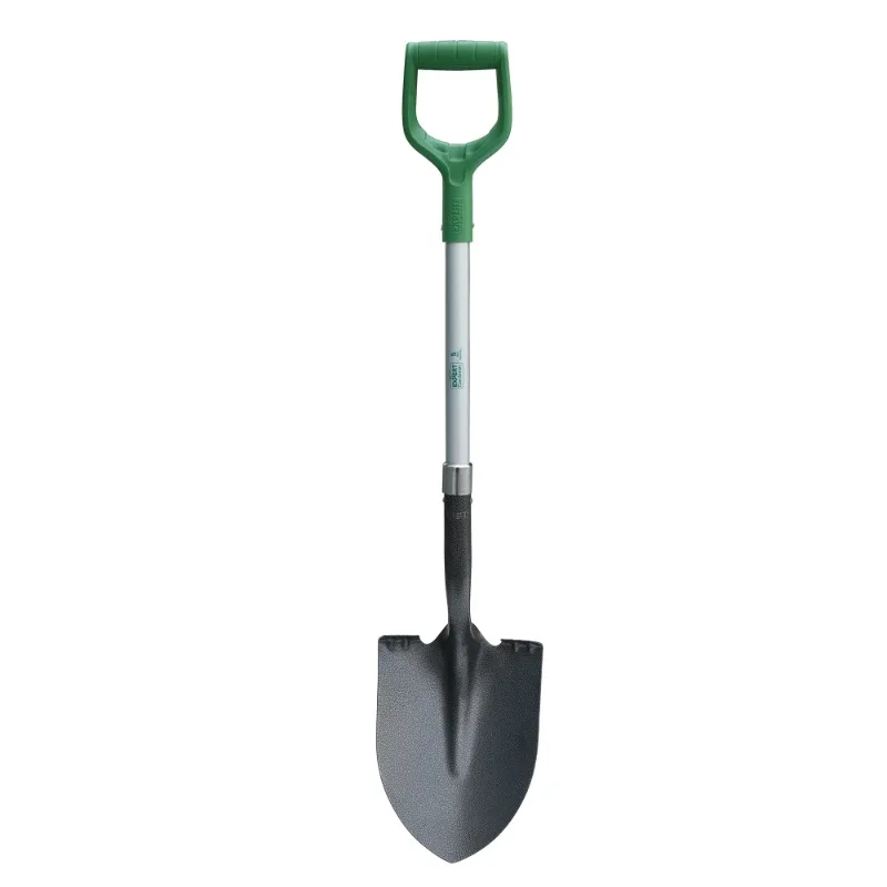 

NEW Fiberglass D-Handle Digging Shovel with Ergonomic Comfort Grip