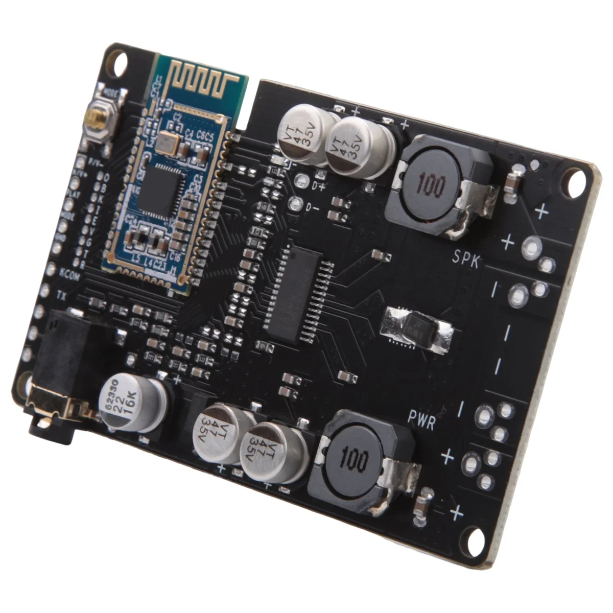 Bluetooth 5.0 Amplifier Board TWS AUX 20W/30W Serial Port to Change Name Mono Stereo Module Amplificador (Support Call)