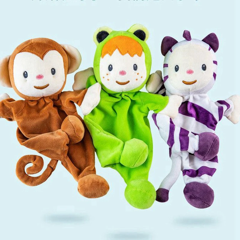 Nouveaux jouets en peluche pour dormir, singe et animaux, poupées de spectacle d'éveil Parent-enfant, conte de fées, comme Festival
