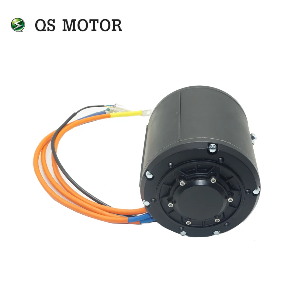 QS MOTOR Liquid Cooled QS138 V3 4000W 90H Mid Drive Motor with Gearbox and Better Temperature Resistance