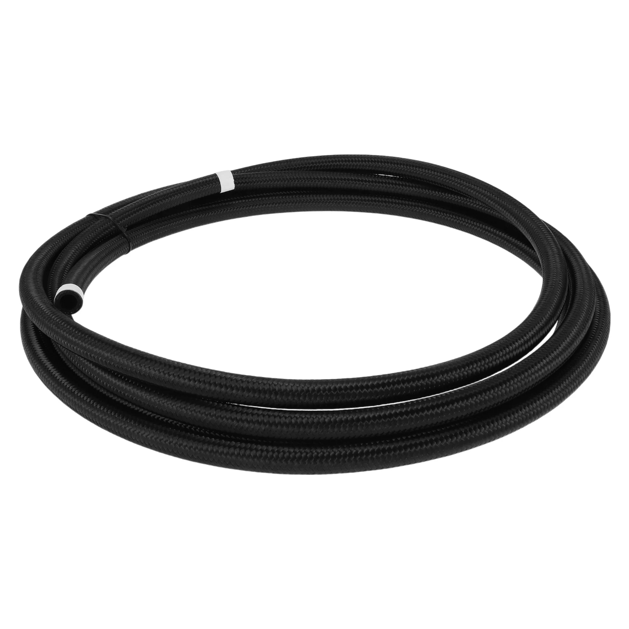 

UXCELL Шланг топливопровода AN-8 16 футов 0,44 дюйма ID 0,64 дюйма OD CPE Резина, нейлоновая оплетка 1 шт. для автомобиля