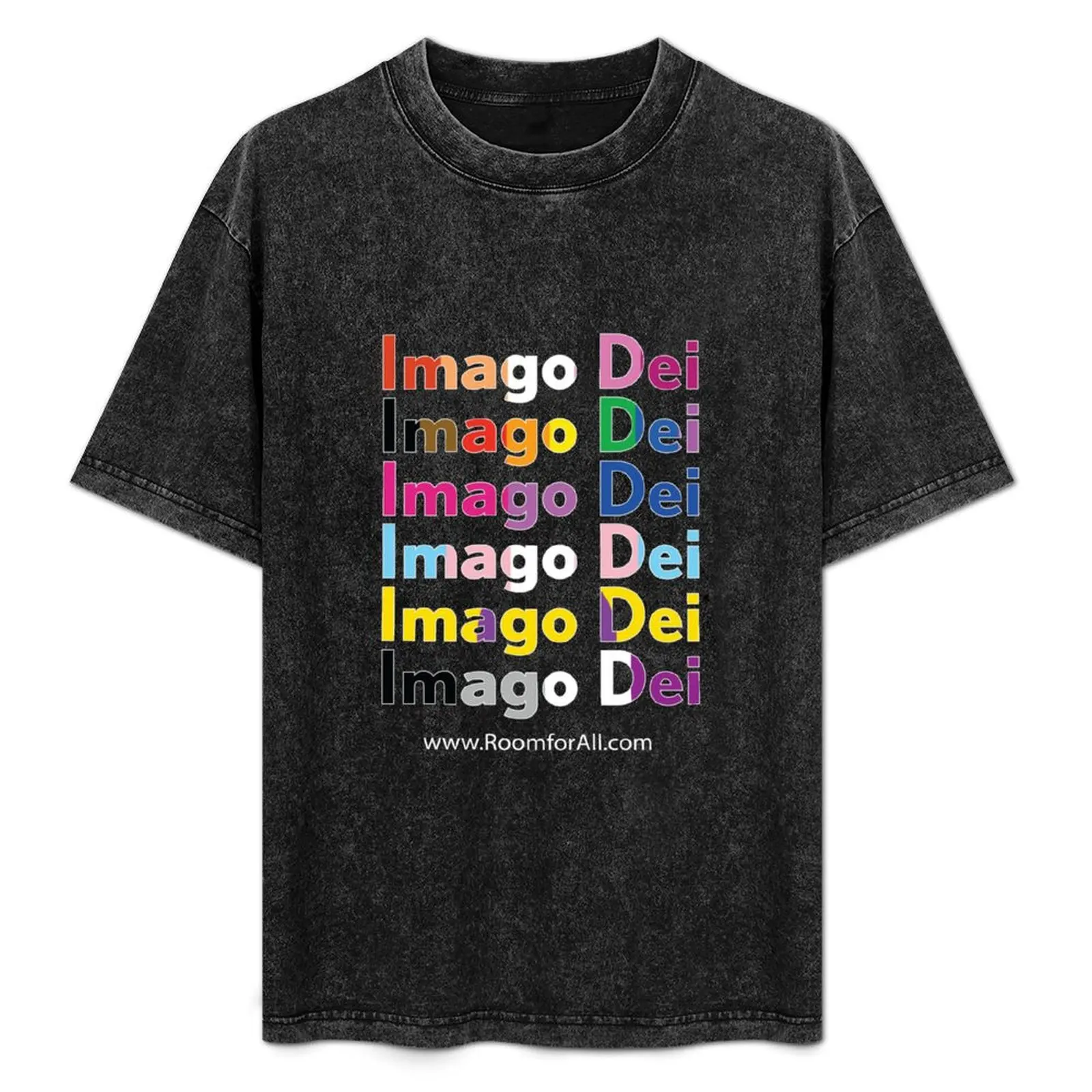 

Imago Dei (Dark Background) T-Shirt Casual Loose Daily Wear T-Shirt