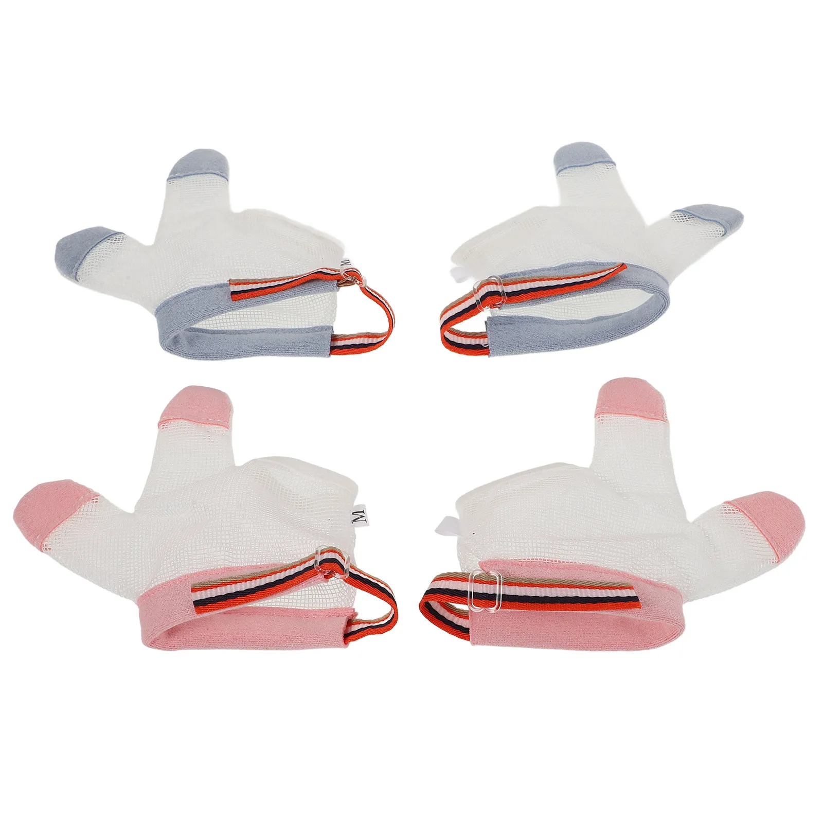 

Baby Anti Sucking Gloves Thumb Sucking Cover For Infants Stop Finger Biting Breathable Mesh Protective Glove Adjustable