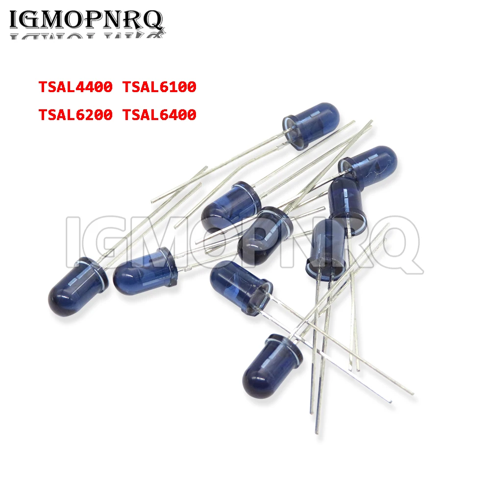 

10PCS 940NM 2PIN IR 3mm 5mm IR Transmitter TSAL4400 TSAL6100 TSAL6200 TSAL6400 4400 6100 6200 6400 Diode Transmitter new