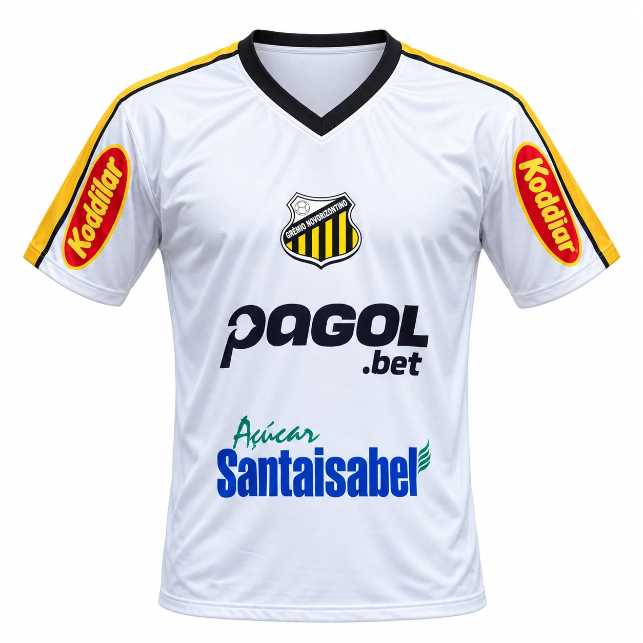 2026/27 Men's Brazil Style Soccer Jersey V Neck Football Training Shirt Short Sleeve Sport Top Yellow Black White Blue Match Day