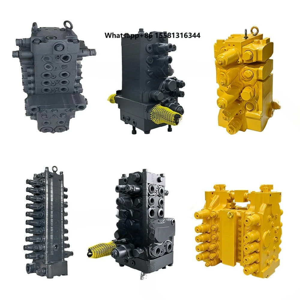 IRON CAVALRY Excavator Main Control Valve for Hitachi Sumitomo Kobelco Doosan Caterpillar Komatsu  Hydraulic Parts