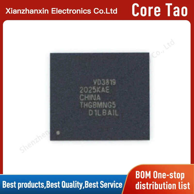 1pcs/lot THGBMNG5D1LBAIL NG5D1L EMMC 4G 5.0 Memory chip IC