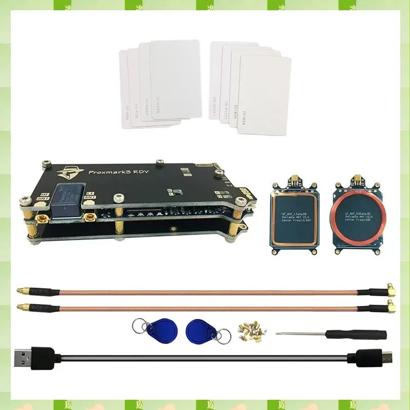 2025 ترقية 512K Proxmark3 RDV2 الذاكرة PM3 DEV Proxmark 3 Kit NFC RFID Cloner Reader IC ID M1 قارئ بطاقات الكاتب، ترقية 512K
