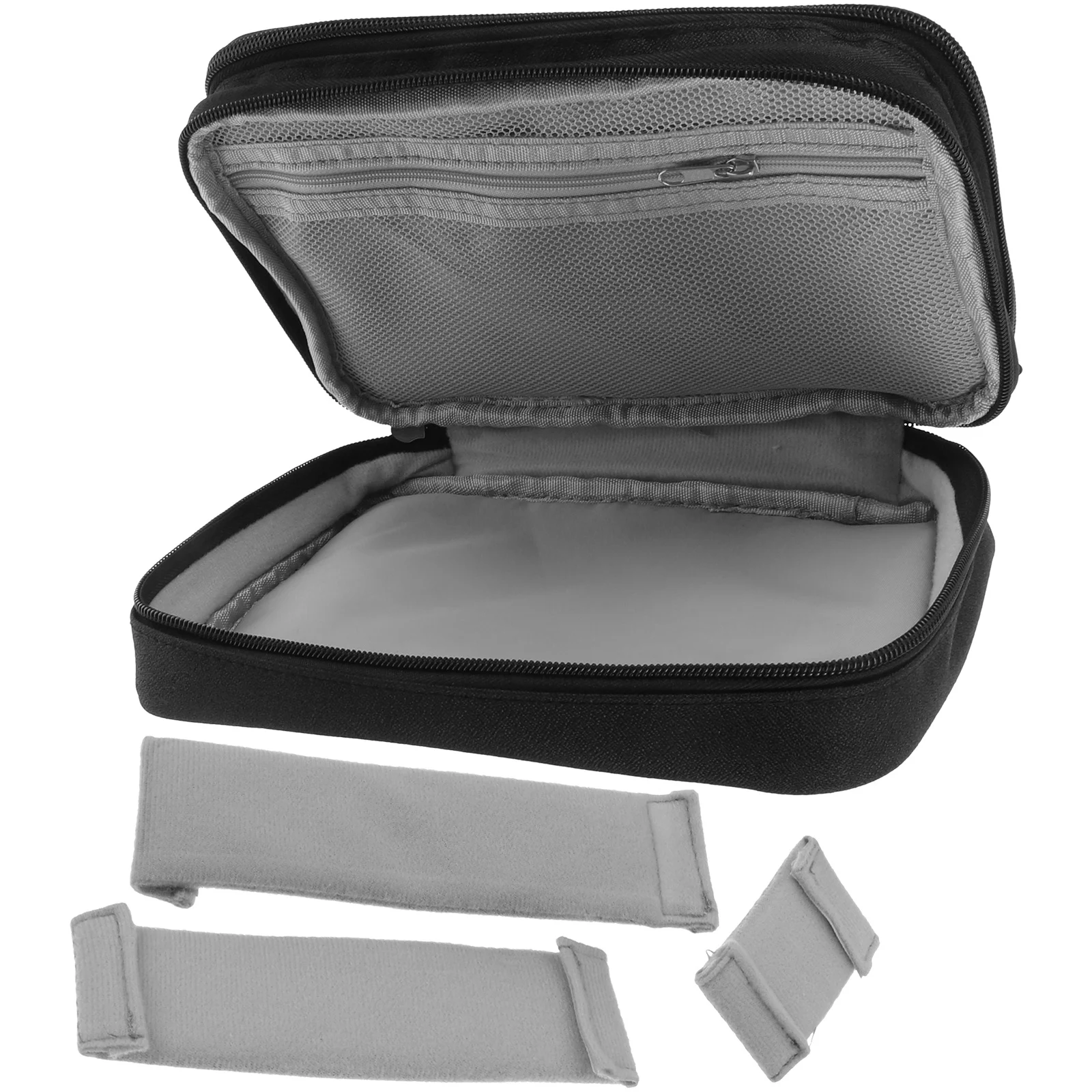 

Large Capacity Electronic Organizer Case Compact Travel Pouch for Data Cables Headphones Mouse Power Bank