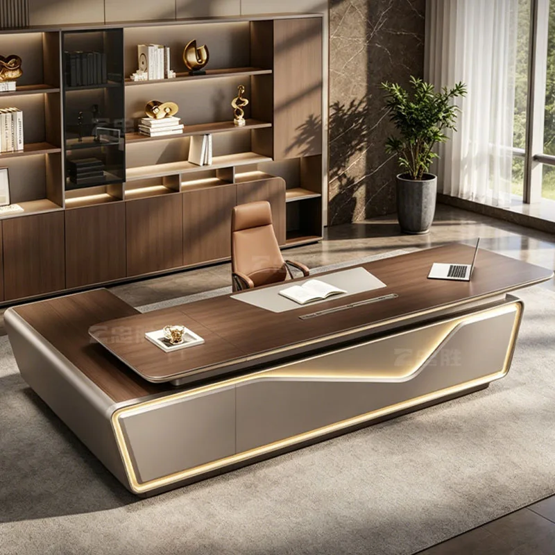 Reception Craft Office Desk Executive Reception Executive Luxury Office Desk Conference Escritorio Oficina Unique Furniture