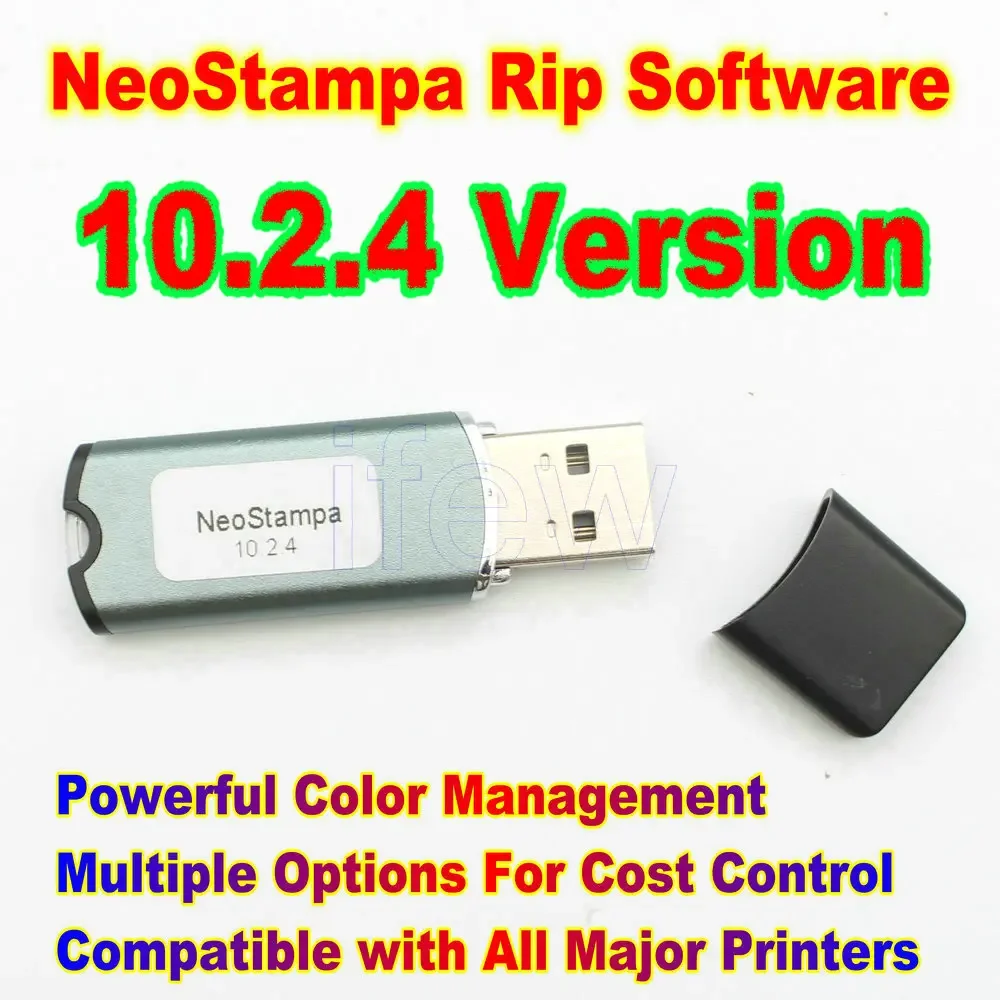 

NeoStampa Digital Rip Software For Printing Usb Textile Printing Neo Stampa Key Program For Epson Dtf Program DTG Application