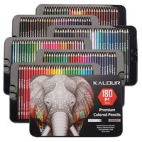 KALOUR Colored Pencil 50/72/120/180 Colors Premium Professional Drawing Pencil For Artists Kids Sketching Art Supplies ołówki