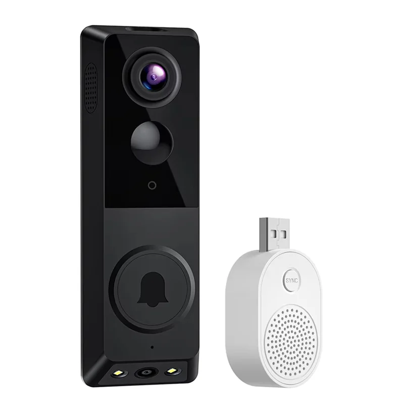 ABUL-720P Video Doorbell Camera Color Night Vision Wireless Surveillance Camera Intercom Doorbell For Friend Gift