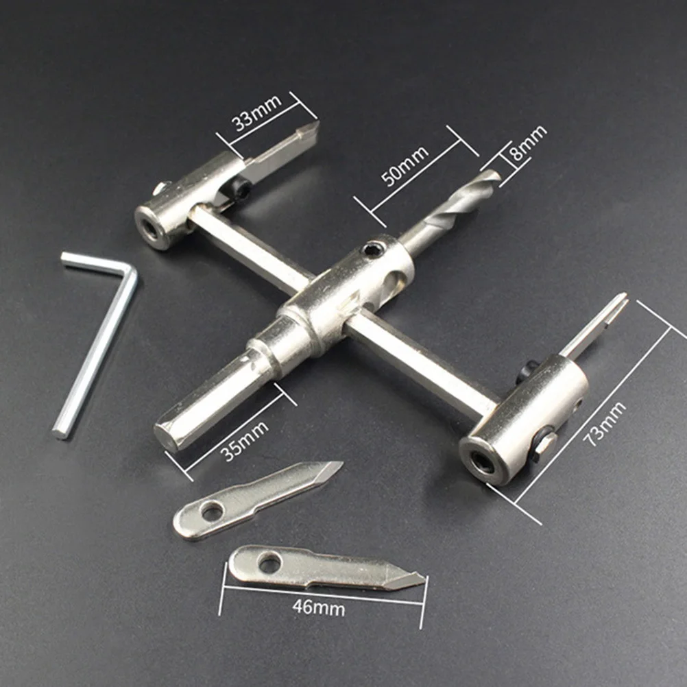 

1 шт., набор фрез для деревообработки, прецизионные центрирующие насадки для электрической дрели, шлифовальные станки, сверла из высокоскоростной стали для дерева