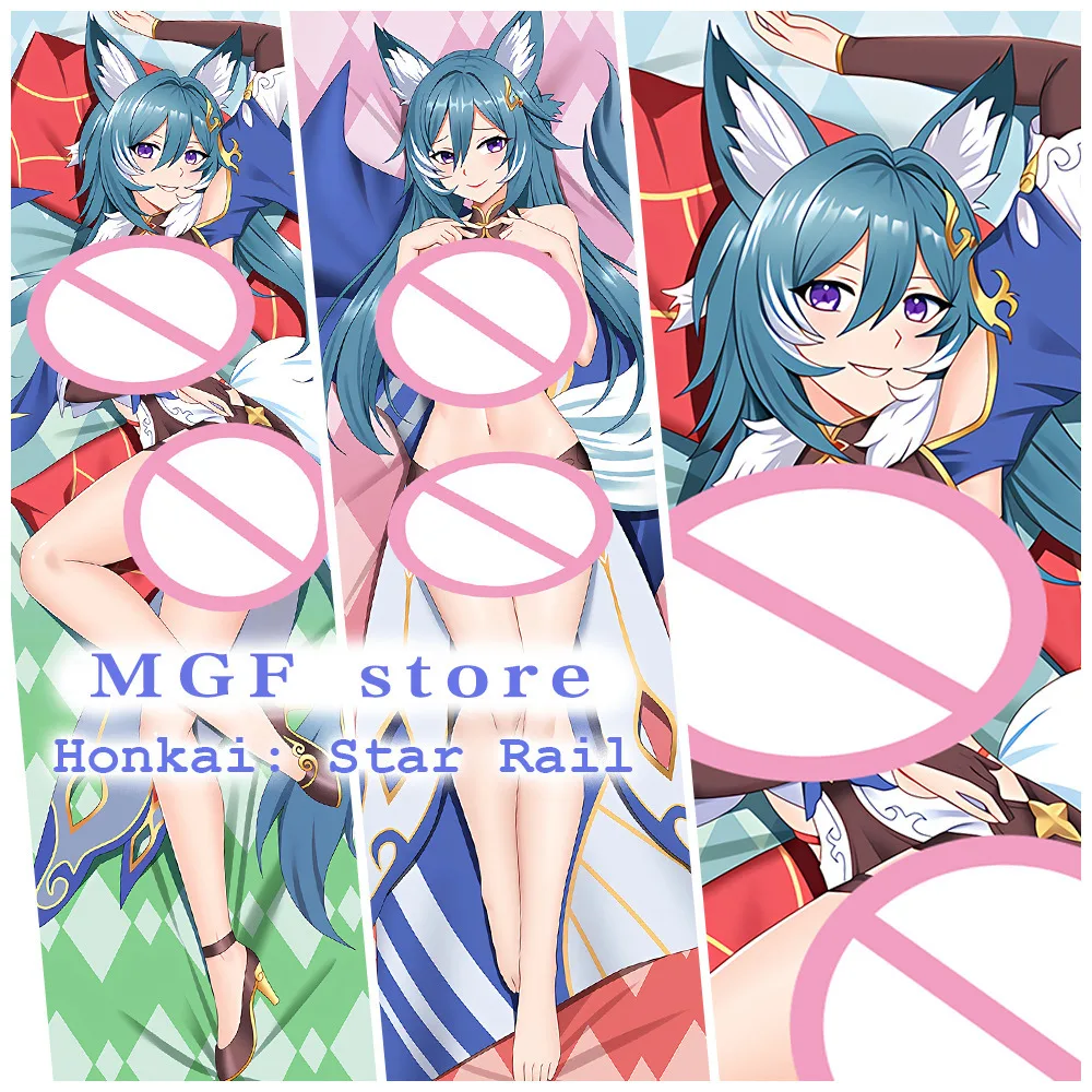 

Honkai Star Rail Dakimakura Anime Body Pillow Cover 2 Sides Print Sexy Uncensorship Cushion Case Pillowcase Kawaii Pendants