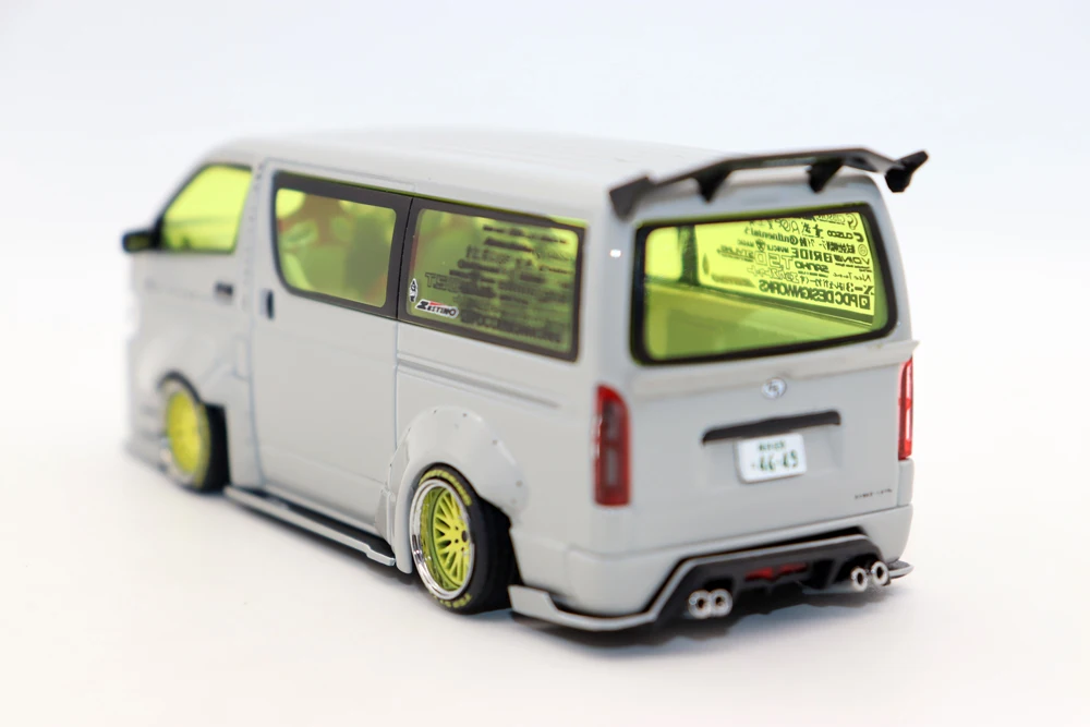 Matel Models Hobby 43 1/43 Scale Hiace Widebody Diecast Alloy Toy Cars For Collection gift