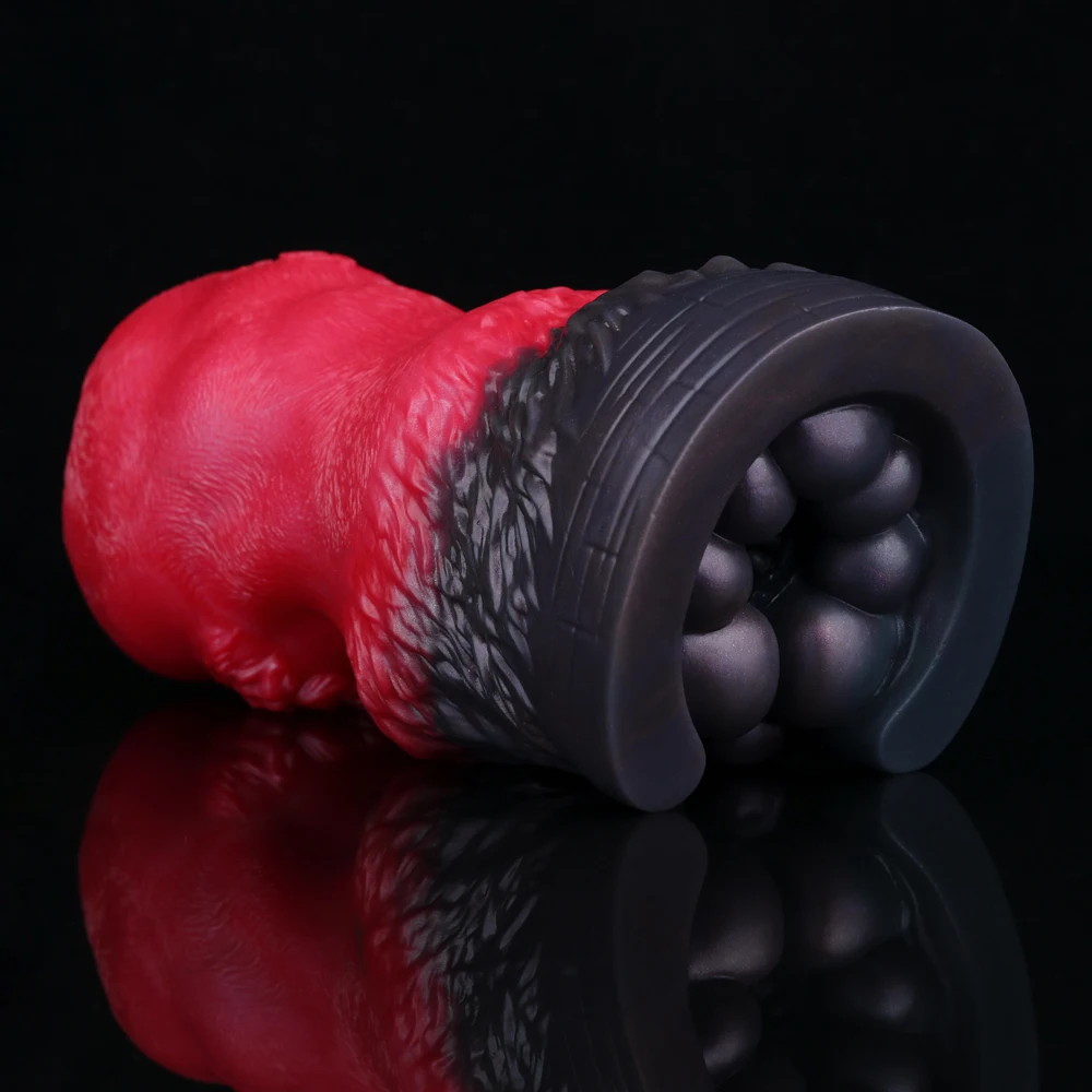 LUUK Donkey Hoof Design Male Masturbator Silicone Textured Stroker Realistic Pocket Pussy Onahole for Men's Sexual Wellness