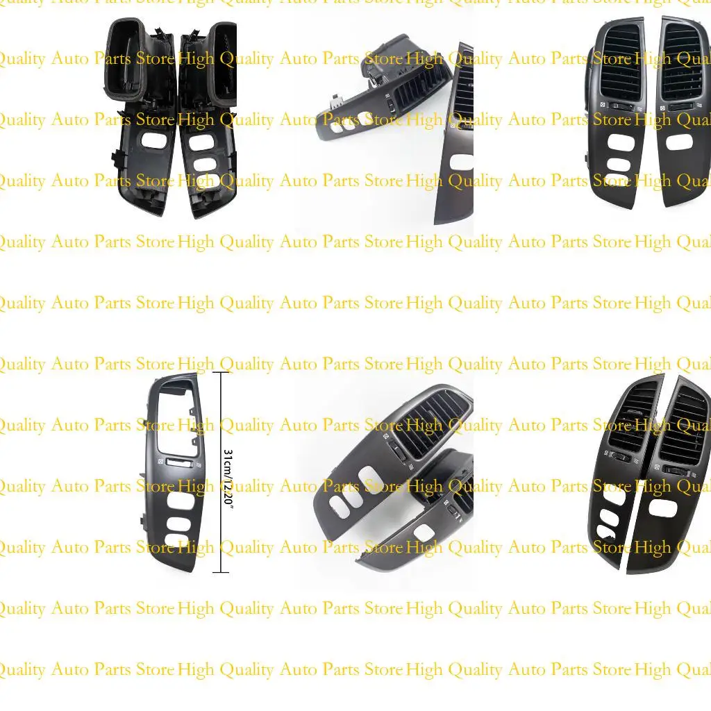 

G7NA Car Air Conditioners Outlet A/C-Air Vents Plate Interior Dashboard Panel Compatible for 100 LC100 FJ100 UJZ100 1997-2007