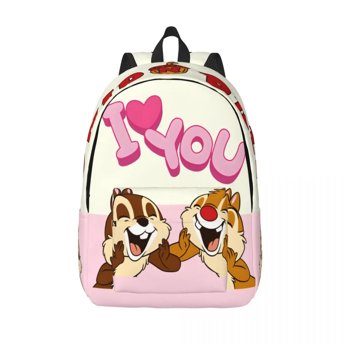 

Children's Bags Chip And Dale I Love You Sticker Zipper Closure Disney Chip 'n' Dale Grils Birthday Gift Snack Storage Storage