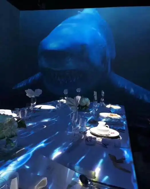 Immersive Restaurant Projection Wall Interactive Projection Software Interactive Display Projection