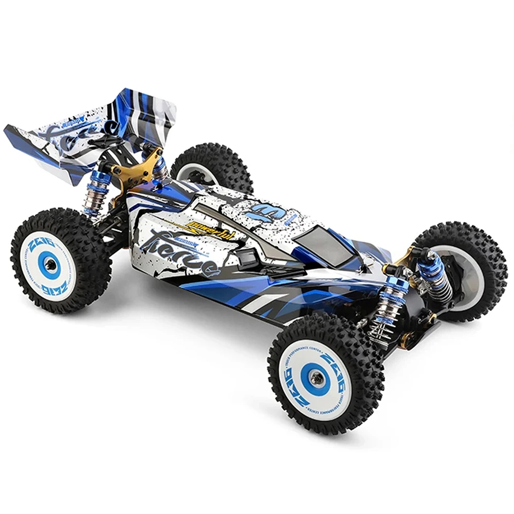 WLtoys New 124017-V8 RC Racing Car 1/12 2.4G 4WD 75km/h High Speed Brushless Motor Metal Chassis RTR Fast Remote Control Truck