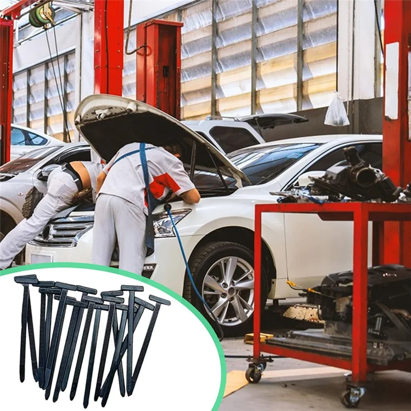 

A74E-Nylon Universal Cable Tie Buckle,Multipurpose Heavy Duty Nylon Cable Tie Buckle For Auto Repair Tools & Daily Use