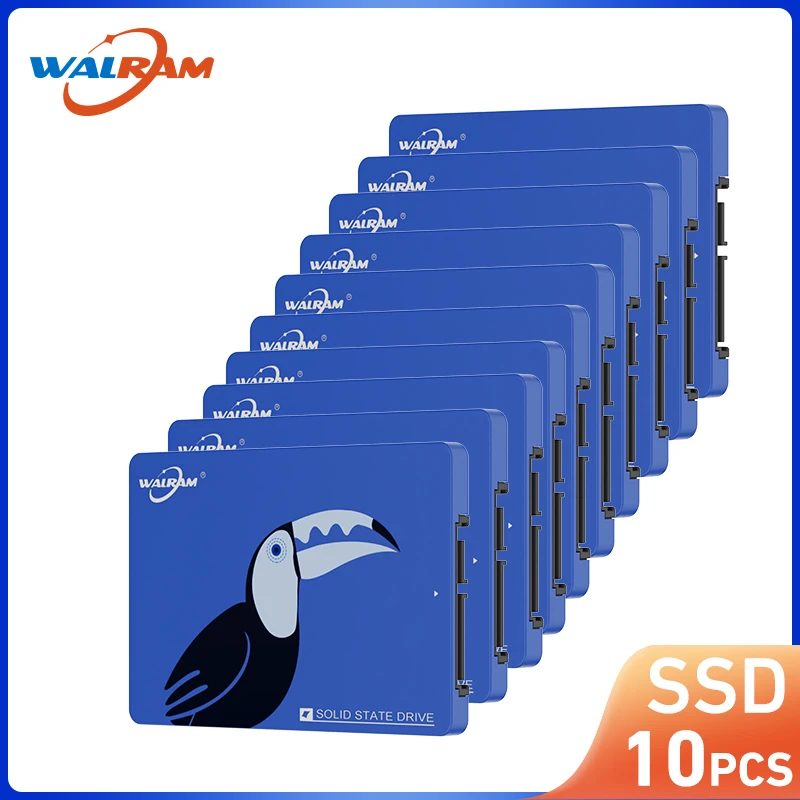 WALRAM Hard Disk Drive Sata3 ssd 120GB 128GB 256GB 480GB 500GB 512GB 1TB Internal Solid State Drive SSD For Desktop PC Laptop