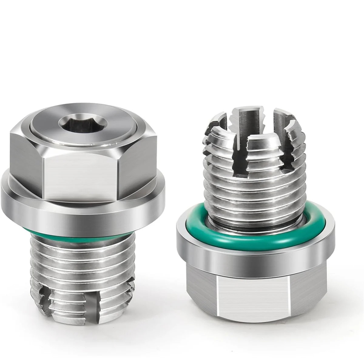 

A002 M12-1,5 X 15 мм Негабаритная пробка для слива масла Piggyback, самонарезная резьба масляного поддона из нержавеющей стали, ремонтный комплект