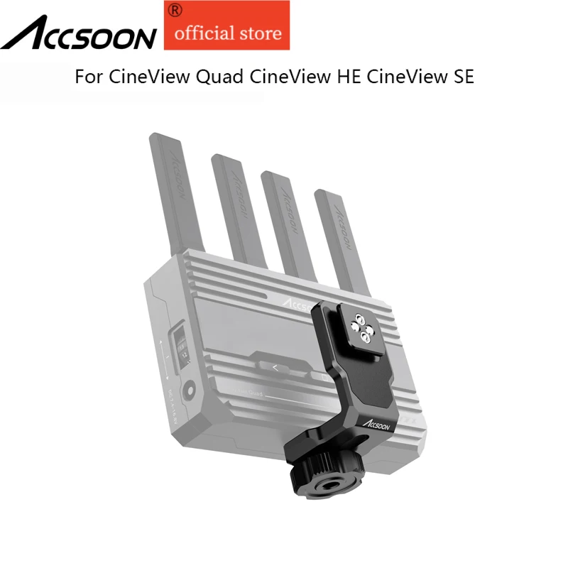 ACCSOON Stabilizer Video Transmission Bracket For CineView Quad CineView HE CineView SE