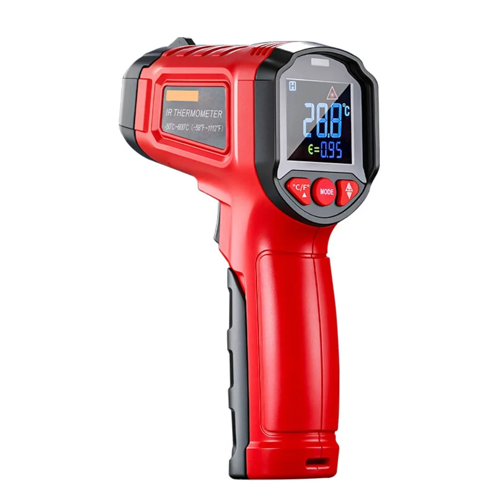 -50℃ To 600℃ Infrared Thermometer Non-Contact Backlit Screen Digital Temperature Meter Handheld Accurate Measurement