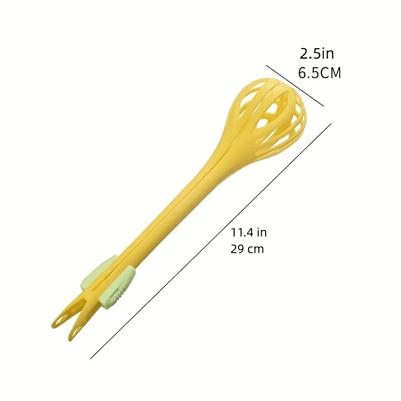 Multi functional 2-in-1 egg beater and manual mixer, essential kitchen tool for quick mixing and baking