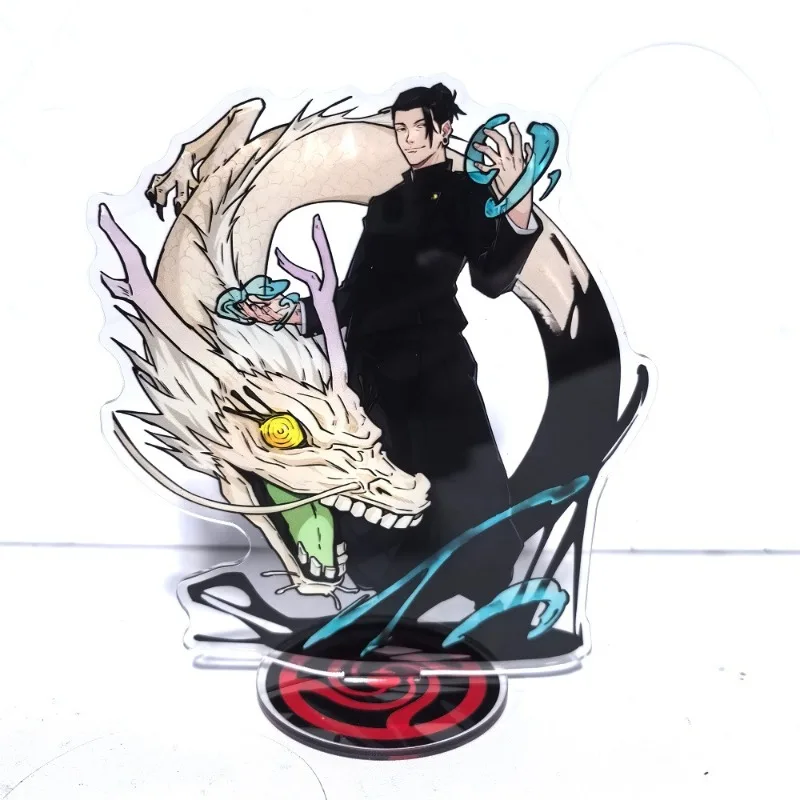 15Cm/5,91in Jujitsu Periferal Akrilik Berdiri Choso Fushiguro Megumi Geto Suguru Desktop Tampilan Ornamen Koleksi Ulang Tahun Anak Laki-laki