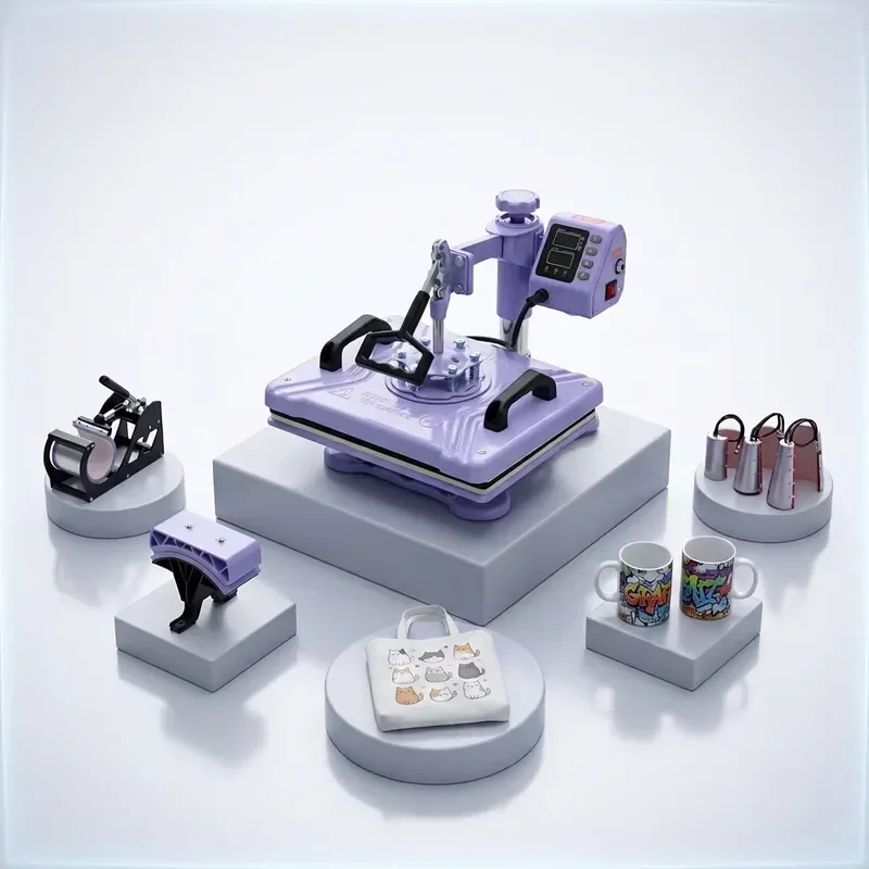 STROVAN 8 in 1 Heat Press Machine 12