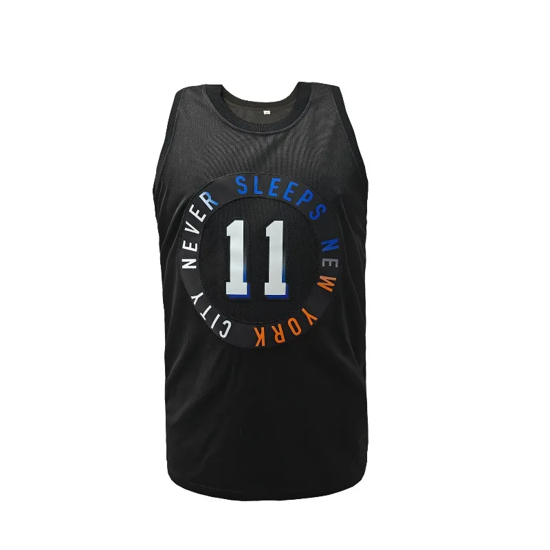 صديقها نمط كرة السلة للرجال جيرسي رقم 11 المطرزة الرياضية سترة تنفس عارضة تانك الأعلى للرياضة الجري والتمرين