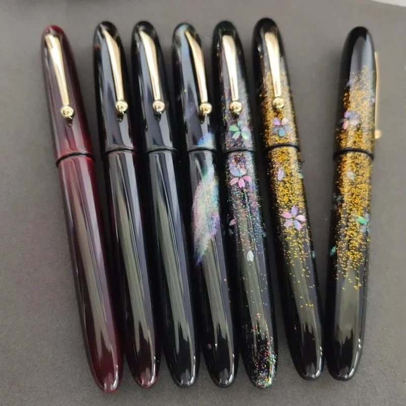 New Cherry Blossoms Lacquer Raden Mother-of-pearl Maki-e Fountain Pen Barrel for Pilot 74/743/743/ Platinum 3776/ Sailor 21k
